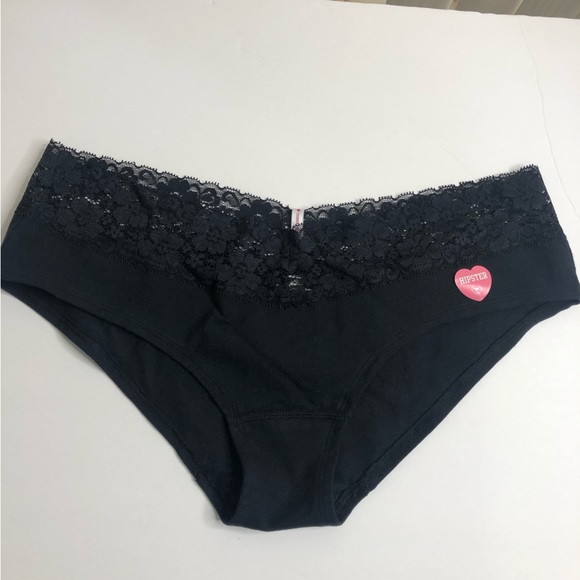 VICTORIAS SECRET | PINK Low Rise Hipster Cheeky Panties Large